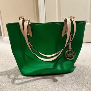 Green Michael Kors Bag
